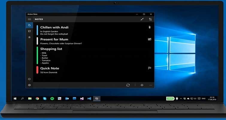 cach-tao-ghi-chu-trong-action-center-tren-windows-10-skytech.company-1
