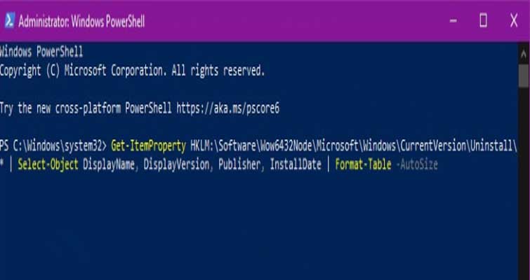 xem-lai-tat-ca-phan-mem-da-cai-tren-windows-10-bang-powershell-skytech.company-2