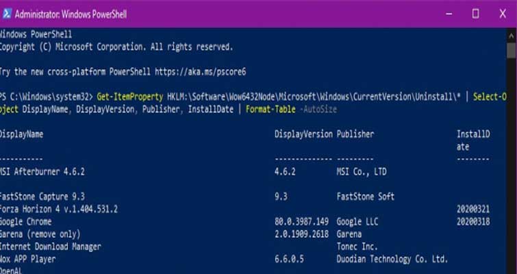 xem-lai-tat-ca-phan-mem-da-cai-tren-windows-10-bang-powershell-skytech.company-3