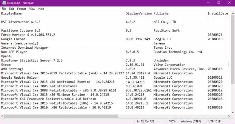 xem-lai-tat-ca-phan-mem-da-cai-tren-windows-10-bang-powershell-skytech.company-5