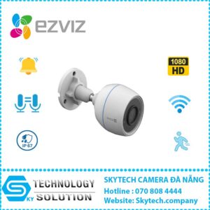Camera Wifi ngoài trời Ezviz C3TN 2MP có màu ban đêm