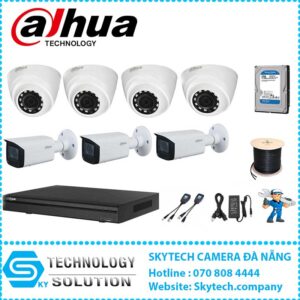 Trọn bộ 7 Camera Dahua Full HD