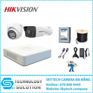 Trọn bộ 2 Camera Hikvision Full HD