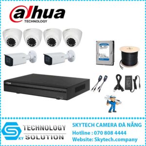 Trọn bộ 6 Camera Dahua Full HD