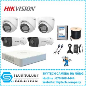 Trọn bộ 5 Camera Hikvision Full HD