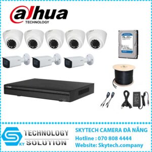 Trọn bộ 8 Camera Dahua Full HD