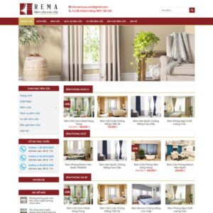 Thiết Kế Website bán rèm cửa